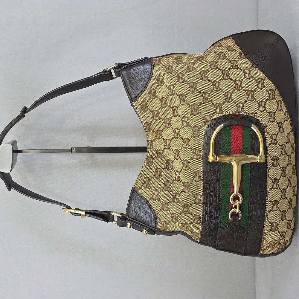 Gucci Beige and Brown Hobo Bag - Picture 2 of 16